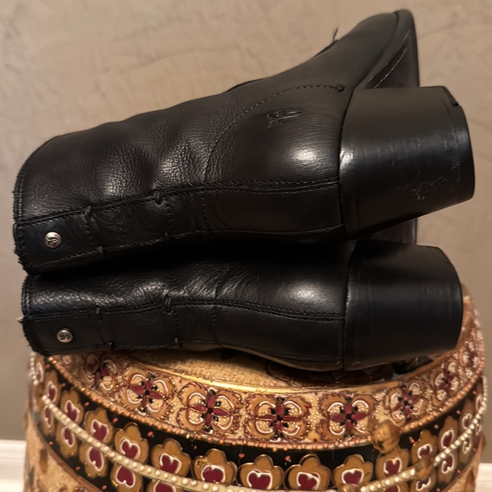 All leather combat boots by Fraye - Picture 9 of 12